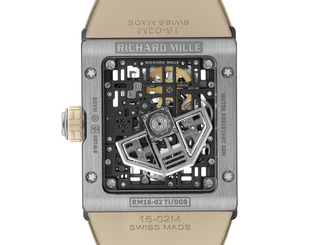 Richard Mille RM 16-02 Automatique Extraplate : temps dédaléen Richard Mille RM 16-02 Automatique Extraplate : temps dédaléen