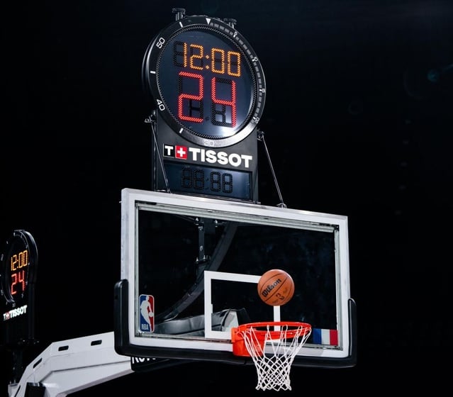 Une nouvelle ère pour la "shot clock" Tissot pour la NBA et la WNBA Une nouvelle ère pour la "shot clock" Tissot pour la NBA et la WNBA