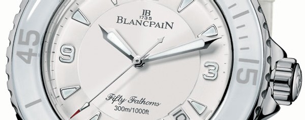 Fifty Fathoms de Blancpain (blanc)