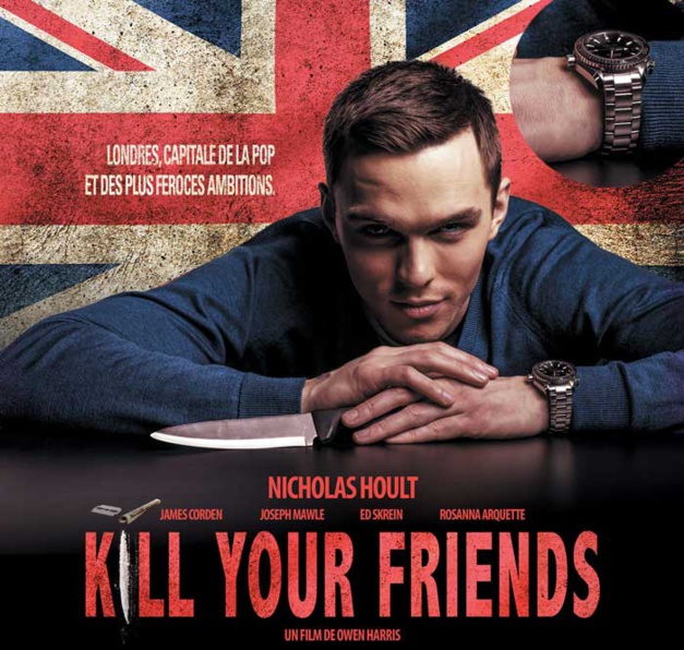 Kill your friends : Nicholas Hoult porte une Omega Seamaster
