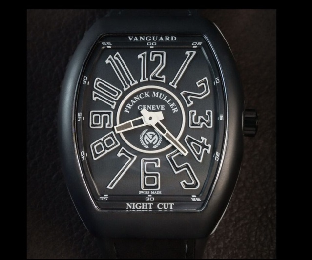 Franck Muller Vanguard Night Cut : belle de jour, éclatante la nuit Franck Muller Vanguard Night Cut : belle de jour, éclatante la nuit
