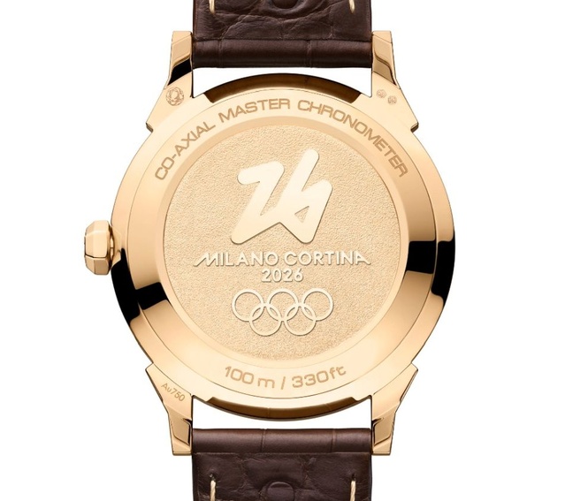 Omega Seamaster 37 mm Milano Cortina 2026 : la première montre des prochains JO d'Hiver Omega Seamaster 37 mm Milano Cortina 2026 : la première montre des prochains JO d'Hiver