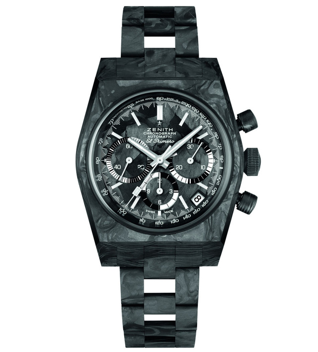 Zenith Chronomaster Revival A3818 Cover Girl Carbon : 3 séries limitées avec Revolution Zenith Chronomaster Revival A3818 Cover Girl Carbon : 3 séries limitées avec Revolution