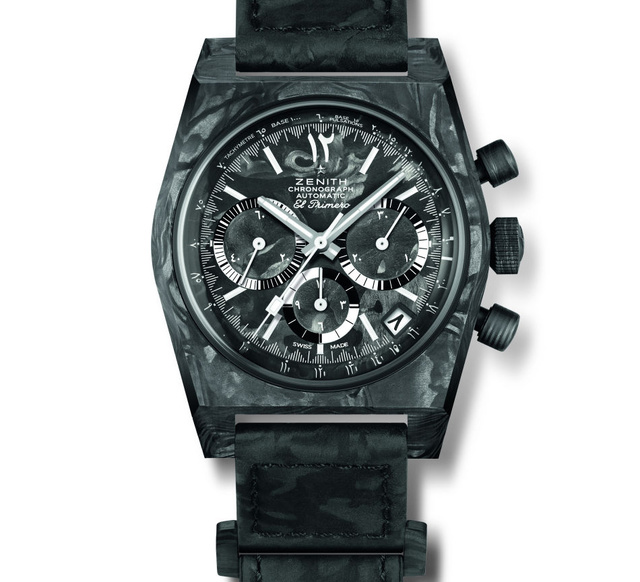 Zenith Chronomaster Revival A3818 Cover Girl Carbon : 3 séries limitées avec Revolution Zenith Chronomaster Revival A3818 Cover Girl Carbon : 3 séries limitées avec Revolution