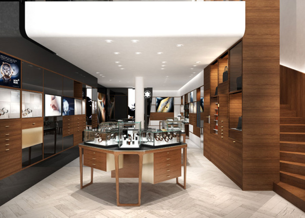 Montblanc : nouveau concept de boutique à Paris Montblanc : nouveau concept de boutique à Paris