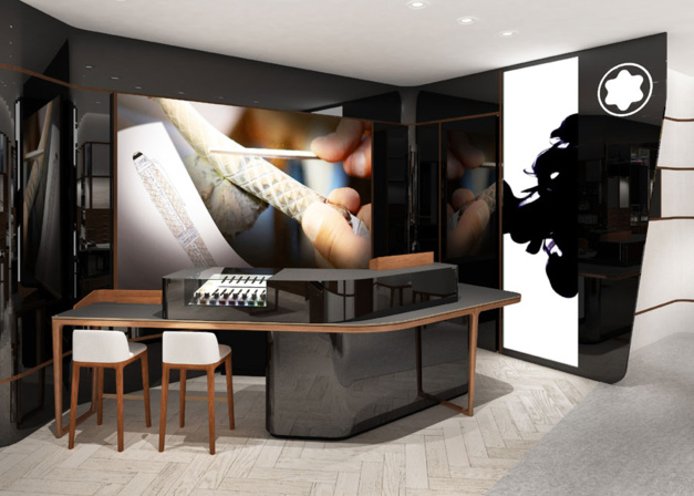 Montblanc : nouveau concept de boutique à Paris