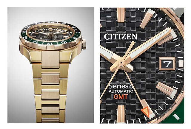 Citizen Series 8 "880" Gold Edition : or jaune et or rose associés