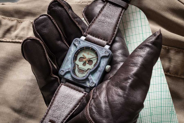 Chronopassion : série limitée BR01 Skull Patine 1120 de 50 exemplaires Chronopassion : série limitée BR01 Skull Patine 1120 de 50 exemplaires