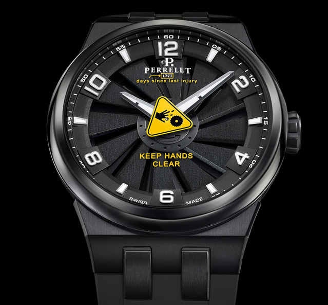 Perrelet : quand sa Turbine se fait coupante avec seconde/seconde Perrelet : quand sa Turbine se fait coupante avec seconde/seconde