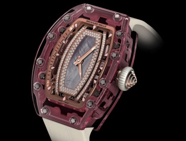 Richard Mille RM 07-02 Pink Lady Saphir Richard Mille RM 07-02 Pink Lady Saphir