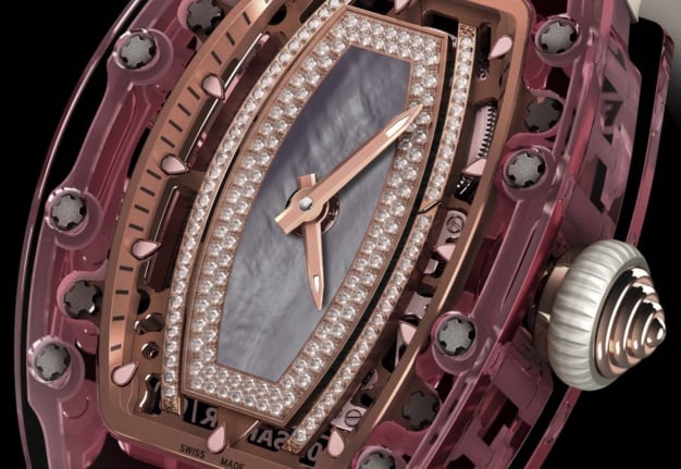 Richard Mille RM 07-02 Pink Lady Saphir Richard Mille RM 07-02 Pink Lady Saphir