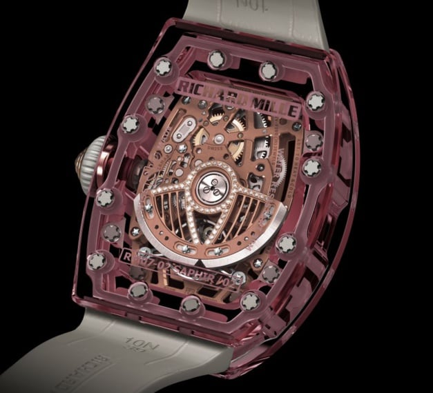 Richard Mille RM 07-02 Pink Lady Saphir Richard Mille RM 07-02 Pink Lady Saphir