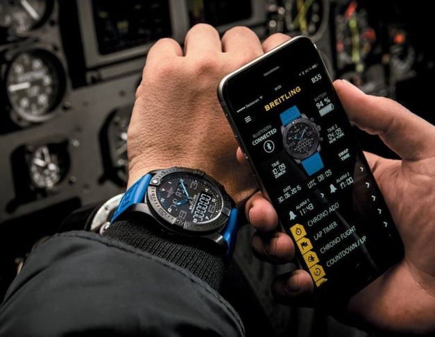 Exospace B55 : la montre connectée selon Breitling Exospace B55 : la montre connectée selon Breitling