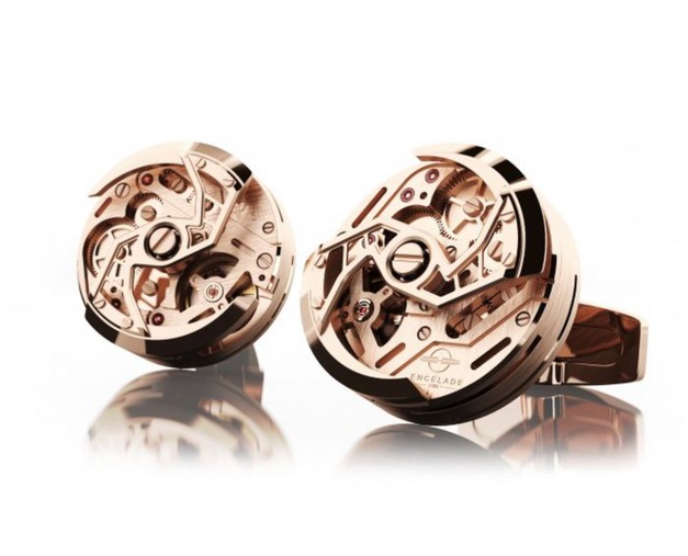 Les boutons de manchette "Rotor" de chez Encelade 1789