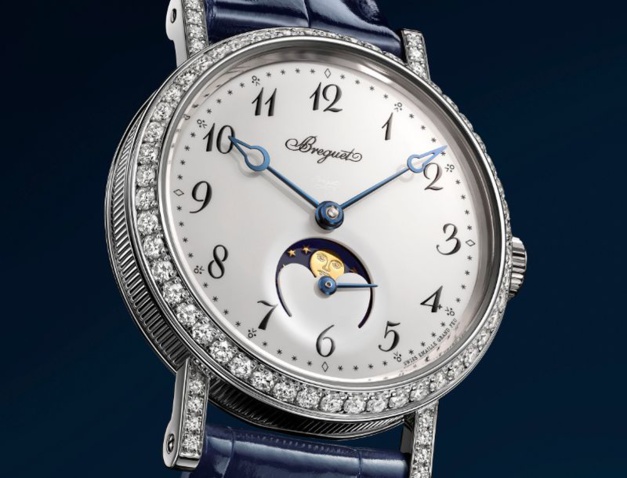 Breguet : une nouvelle Classique Phase de lune pour dames Breguet : une nouvelle Classique Phase de lune pour dames