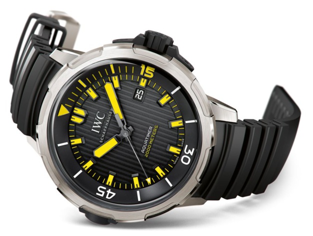 IWC Aquatimer Automatic 2000 : couleurs plongée ! IWC Aquatimer Automatic 2000 : couleurs plongée !