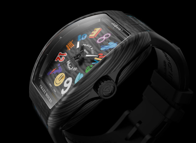 Franck Muller x Jisbar Crazy Hours : quand l'horlogerie de luxe rencontre l'art contemporain Franck Muller x Jisbar Crazy Hours : quand l'horlogerie de luxe rencontre l'art contemporain