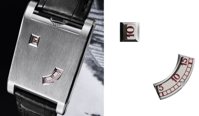 Tank à Guichets de chez Cartier Privé : à l'heure numérique Tank à Guichets de chez Cartier Privé : à l'heure numérique