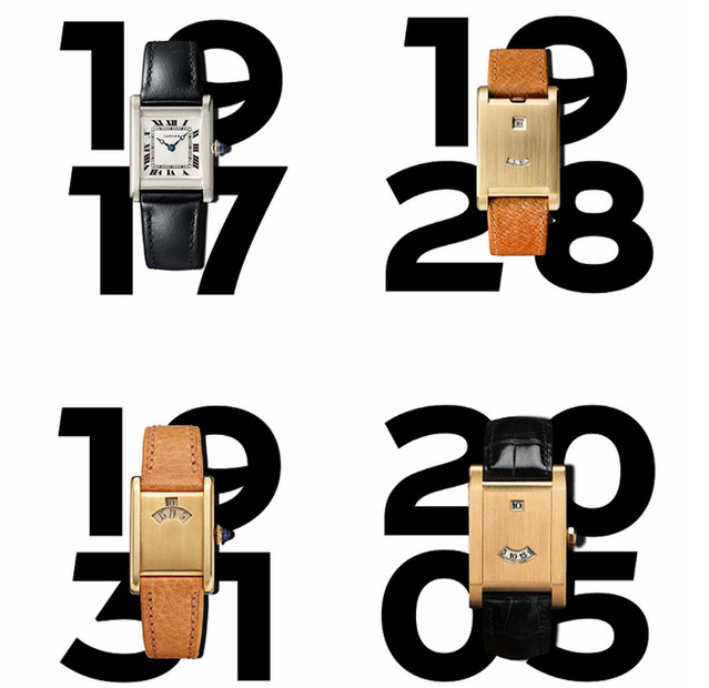 Tank à Guichets de chez Cartier Privé : à l'heure numérique Tank à Guichets de chez Cartier Privé : à l'heure numérique