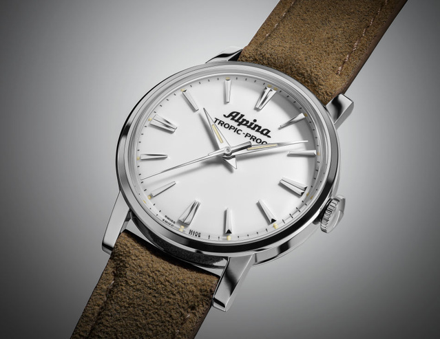 Alpina Heritage Tropic-Proof à remontage manuel : pur vintage Alpina Heritage Tropic-Proof à remontage manuel : pur vintage
