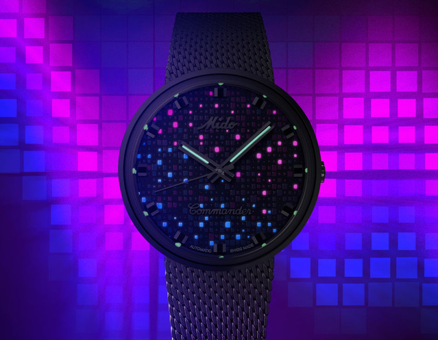 Mido Commander 1959 : une explosion de pixels Mido Commander 1959 : une explosion de pixels