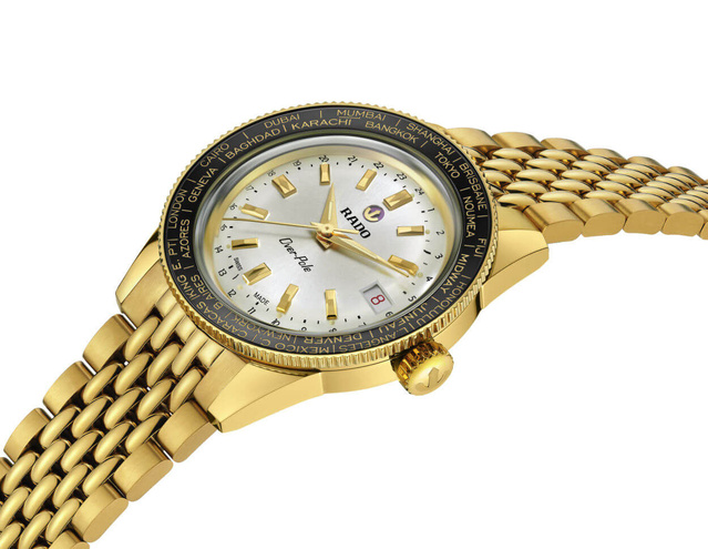 Rado Captain Cook Over-Pole : voyageuse vintage Rado Captain Cook Over-Pole : voyageuse vintage