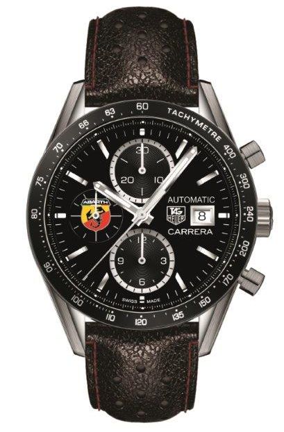 Abarth Competizione by TAG Heuer : une voiture toujours à l'heure Abarth Competizione by TAG Heuer : une voiture toujours à l'heure
