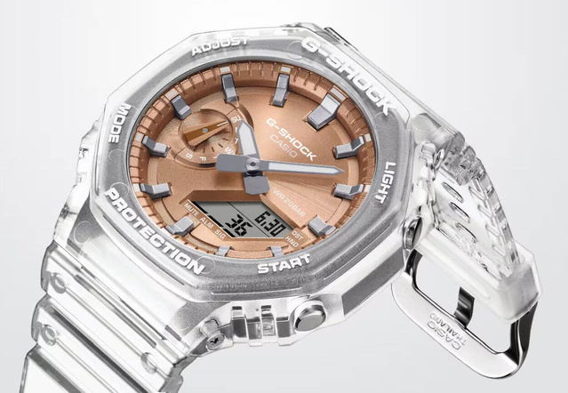 G-Shock GA-2100BM : de la résine transparente pour des montres très estivales G-Shock GA-2100BM : de la résine transparente pour des montres très estivales