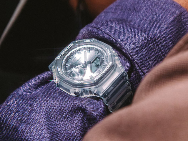 G-Shock GA-2100BM : de la résine transparente pour des montres très estivales G-Shock GA-2100BM : de la résine transparente pour des montres très estivales