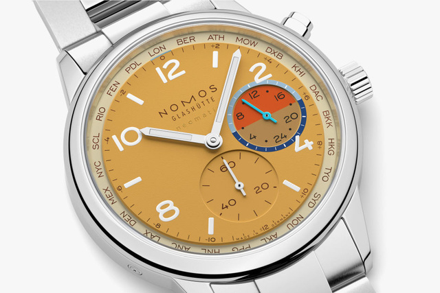 Nomos Club Sport neomatik Worldtimer : le monde en couleurs Nomos Club Sport neomatik Worldtimer : le monde en couleurs