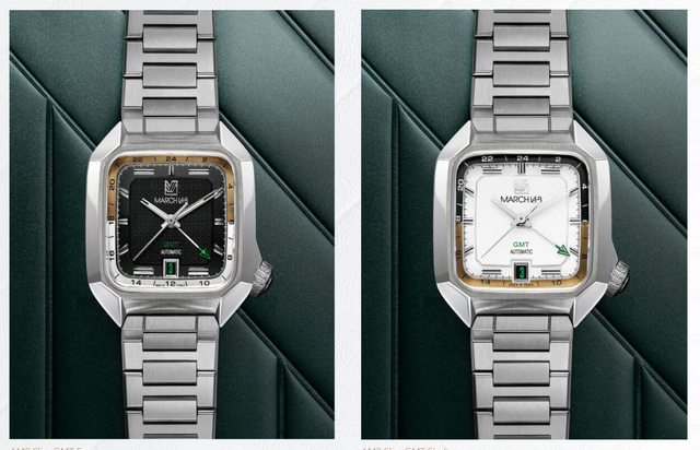 AM2 Slim GMT en acier de March LAB : deux nouvelles versions en catalogue AM2 Slim GMT en acier de March LAB : deux nouvelles versions en catalogue