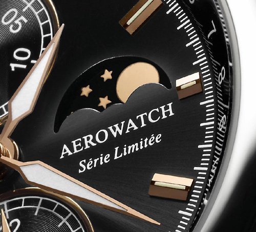 Aerowatch Chronographe Renaissance en acier série limitée