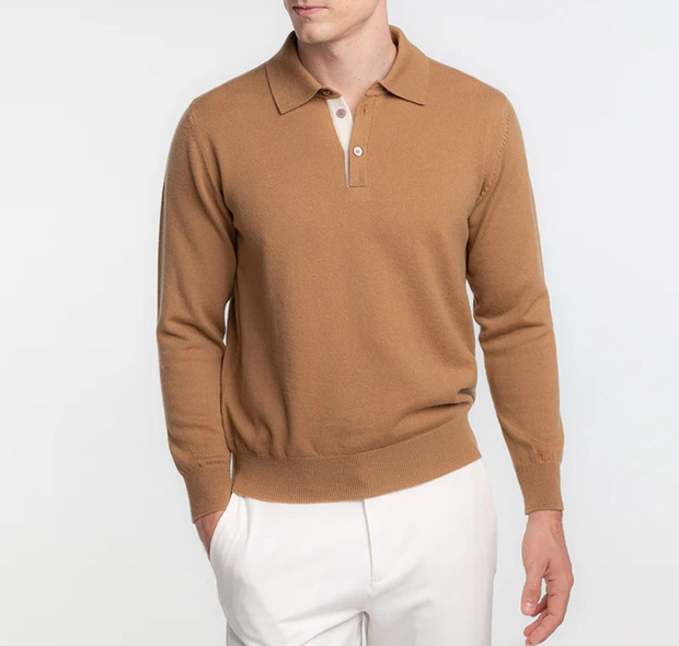 Le pull sans manche et le polo en cachemire de la maison japonaise UTO : parfaits pour le printemps