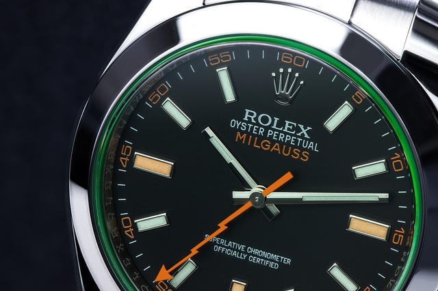 Montre Rolex Milgauss 116400GV © keyvisuals/Shutterstock Montre Rolex Milgauss 116400GV © keyvisuals/Shutterstock