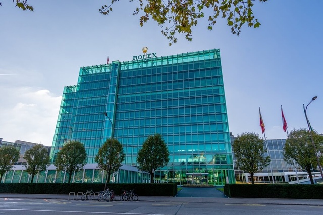 Le siège mondial de Rolex à Genève © MHM55 / Creative Commons Attribution-ShareAlike 4.0 International Le siège mondial de Rolex à Genève © MHM55 / Creative Commons Attribution-ShareAlike 4.0 International