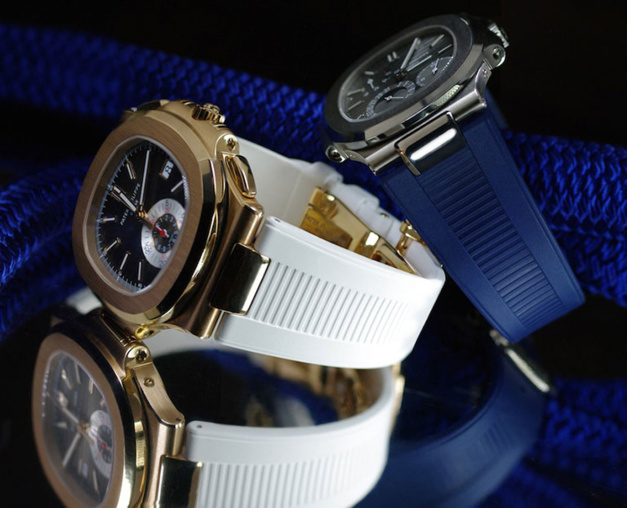 RubberB : un bracelet caoutchouc pour la Nautilus