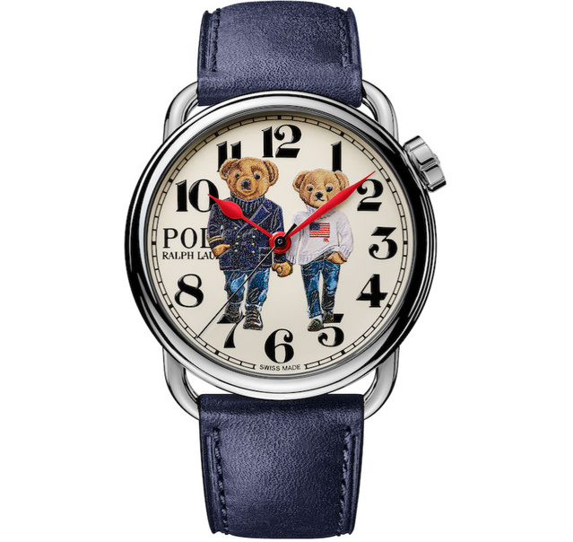 Ralph Lauren Polo Bear : une nouvelle version en 38 mm sur boitier acier