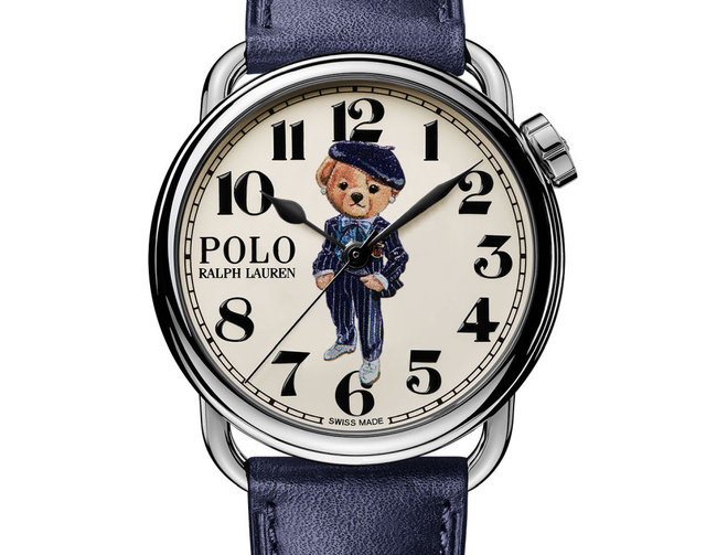 Ralph Lauren Polo Bear : une nouvelle version en 38 mm sur boitier acier