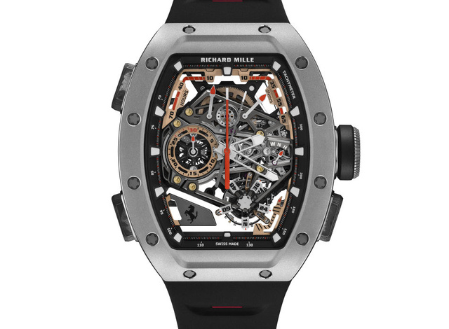 Richard Mille RM 43-01 Tourbillon chronographe rattrapante : deux pièces d'exception avec Ferrari