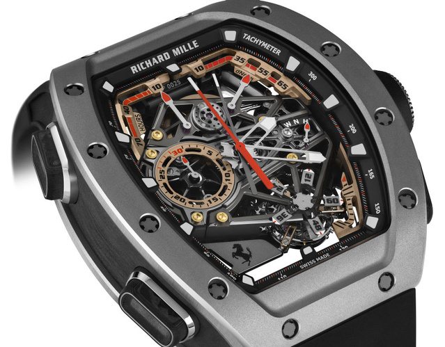 Richard Mille RM 43-01 Tourbillon chronographe rattrapante : deux pièces d'exception avec Ferrari Richard Mille RM 43-01 Tourbillon chronographe rattrapante : deux pièces d'exception avec Ferrari