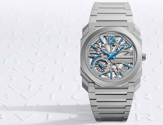 Bvlgari édition spéciale Gübelin Octo Finissimo Skeleton 8 Days