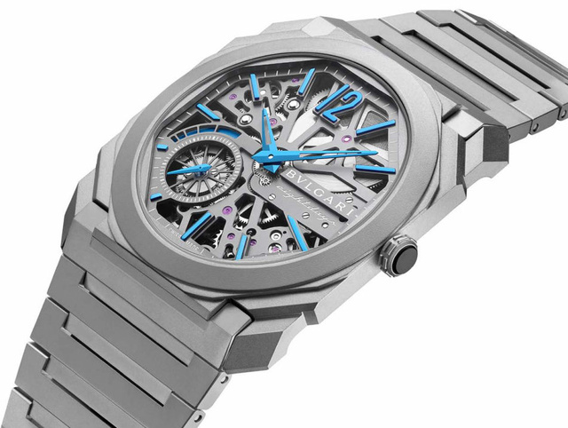 Bvlgari édition spéciale Gübelin Octo Finissimo Skeleton 8 Days