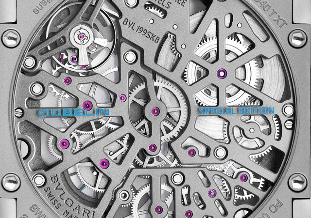 Bvlgari édition spéciale Gübelin Octo Finissimo Skeleton 8 Days