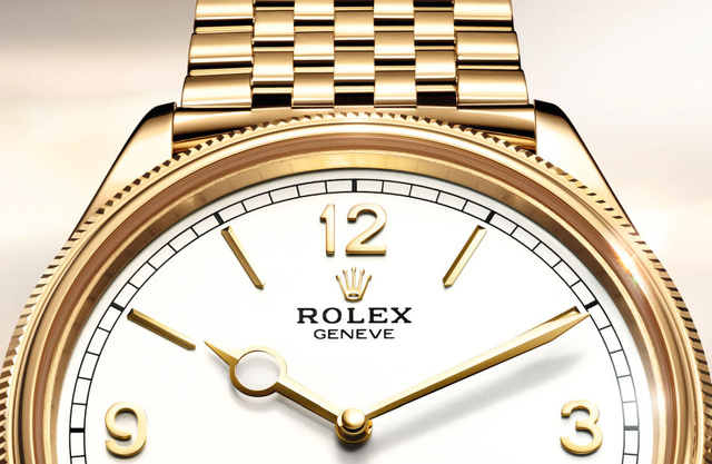 Rolex 1908 : nouvelle version or jaune avec bracelet or jaune Settimo