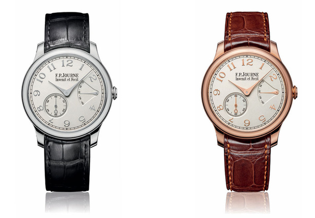 2025 : F.P.Journe célèbre les vingt ans du Chronomètre Souverain avec un cadran en argent guilloché bleu