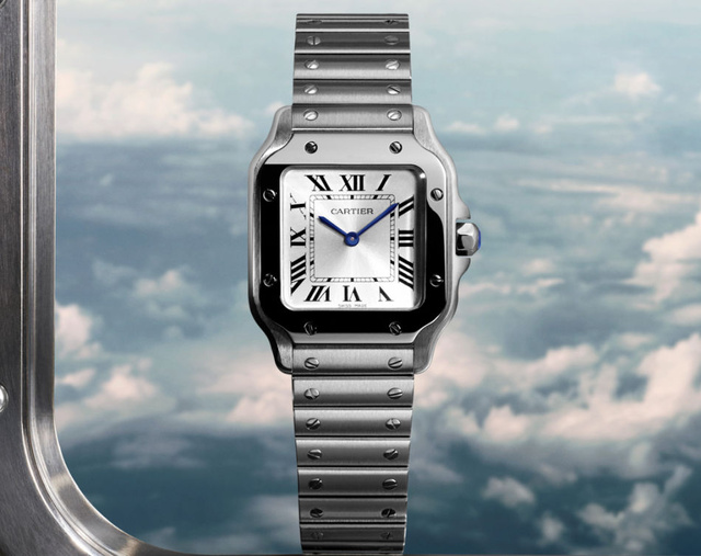 La Santos de Cartier revient dans une version "petit modèle"