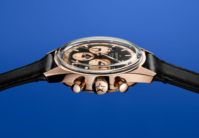 Zenith Chronomaster Triple Calendrier : en rose et noir