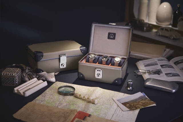 Globe-Trotter : de très chics coffrets de montres qui évoquent le design des célèbres valises Globe-Trotter : de très chics coffrets de montres qui évoquent le design des célèbres valises