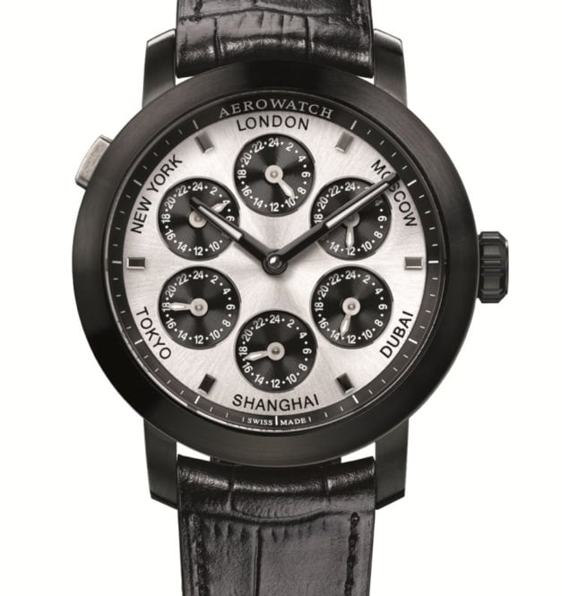 Aerowatch Renaissance 7 Times Zones : une montre, sept fuseaux horaires Aerowatch Renaissance 7 Times Zones : une montre, sept fuseaux horaires