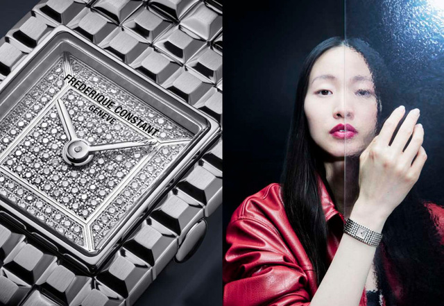 Frédérique Constant : tout le glam-rock de la montre manchette